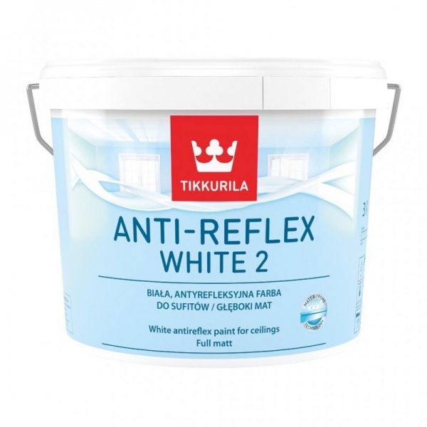 Farba Tikkurila Anti-Reflex White Biała